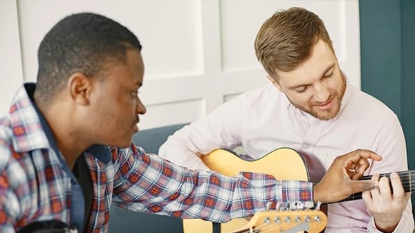 How 1-on-1 guitar lessons helped Patrick master power chords and build confidence