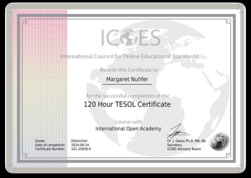 Margo graduated from University of Phoenix