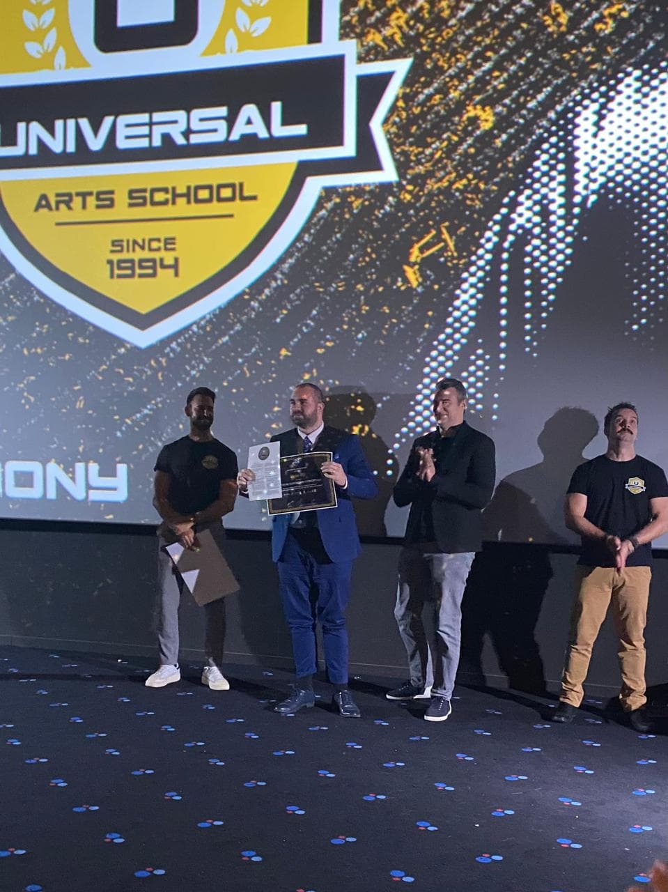 Victor graduated from Universal Art School