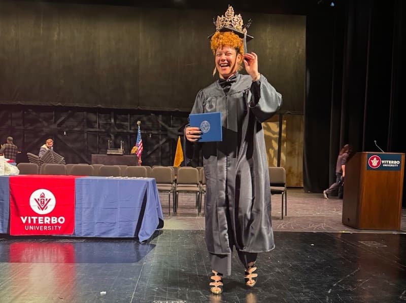 AJ graduated from Viterbo University