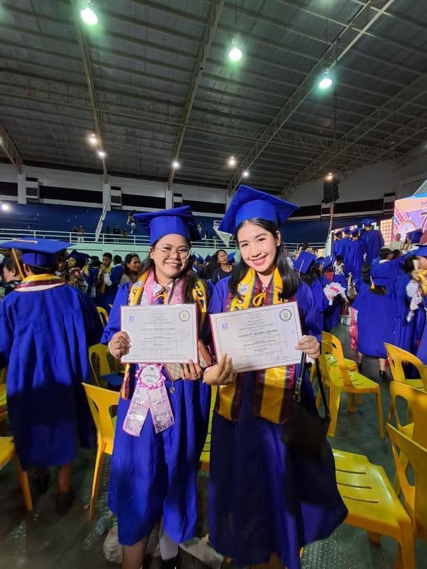 Shyryll Fritz  graduated from Surigao del Norte National High school 
