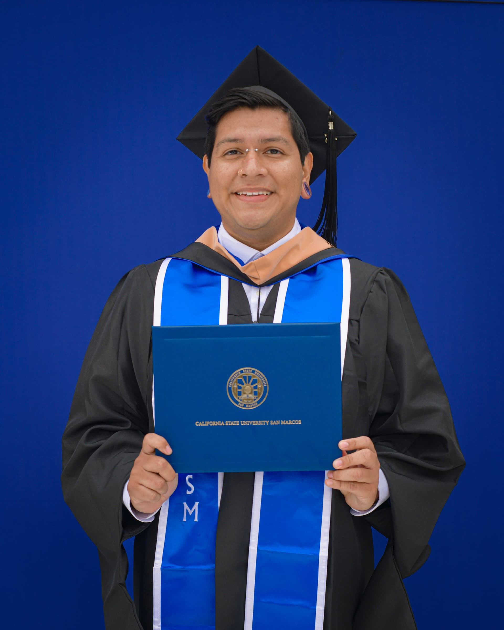 Cesar graduated from University of California, Santa Barbara