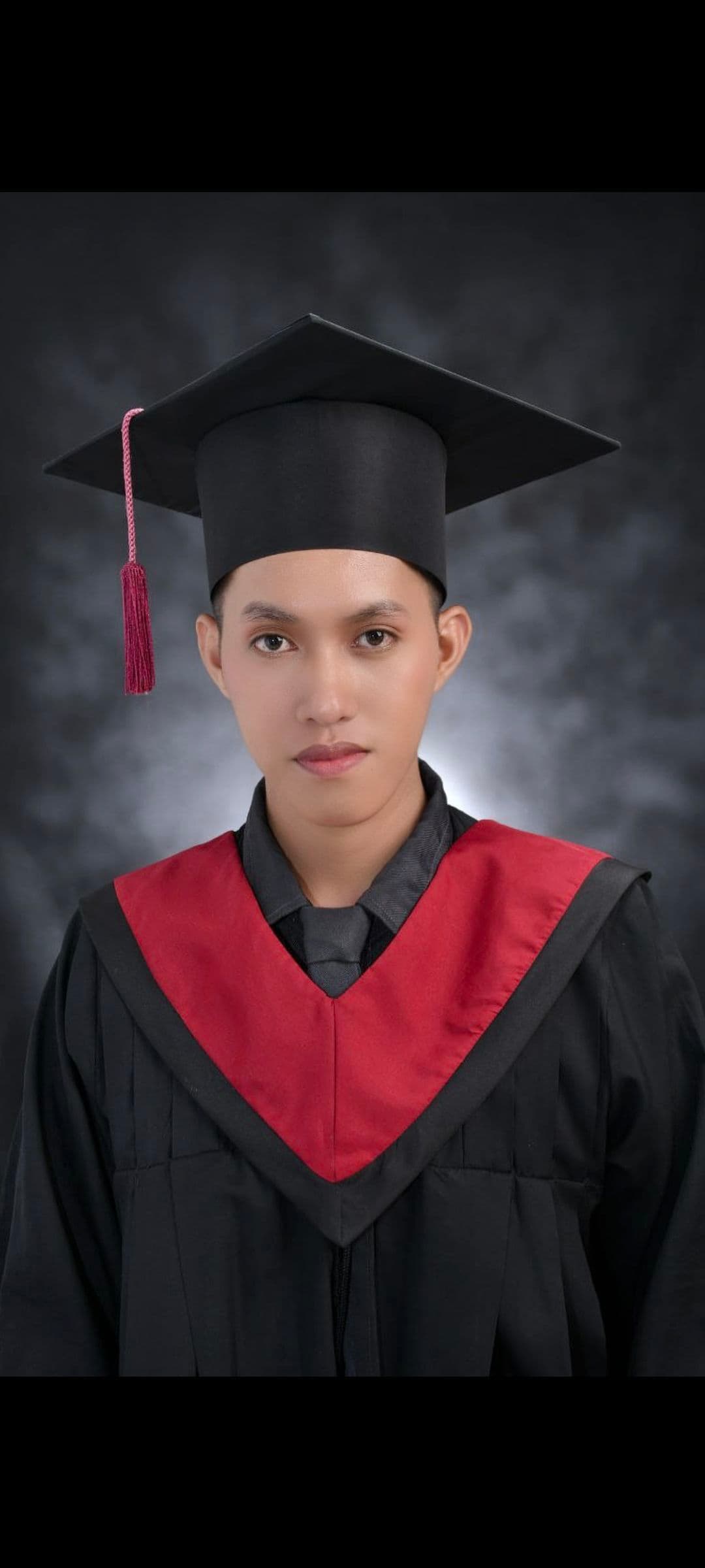 Armin graduated from Biliran State University