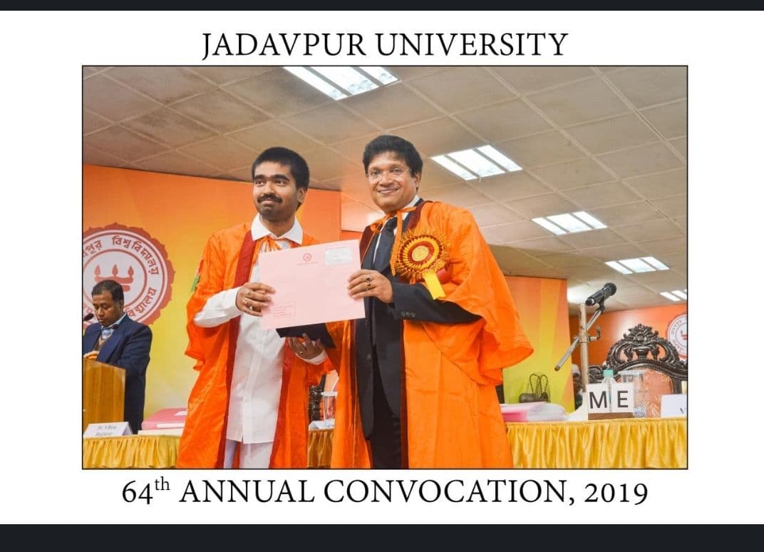 Arpan  graduated from IIT KHARAGPUR