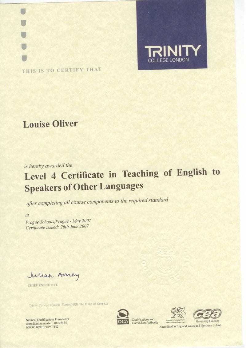 Louise graduated from university of kent