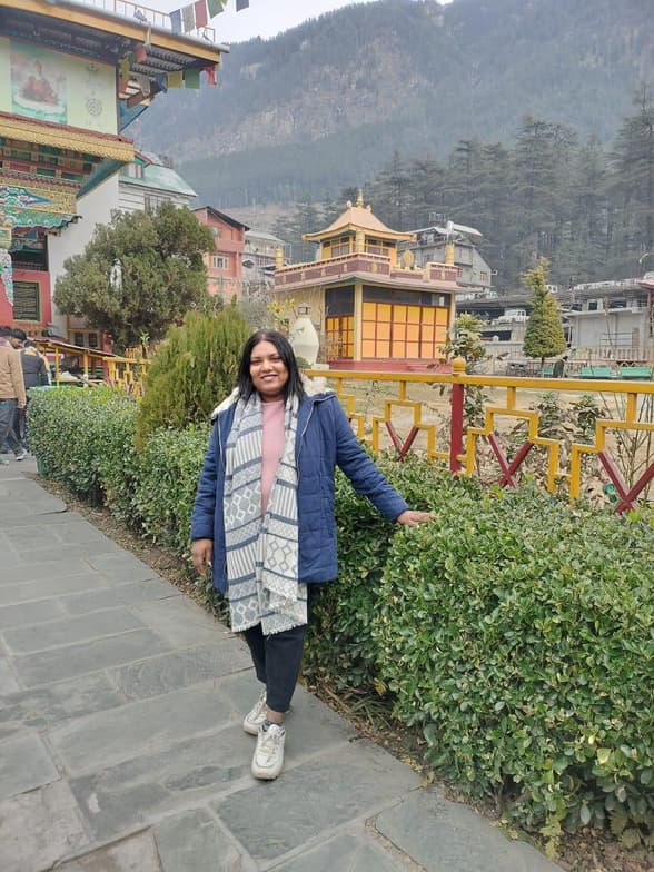 Travel snapshot of SHIVANI during a trip 