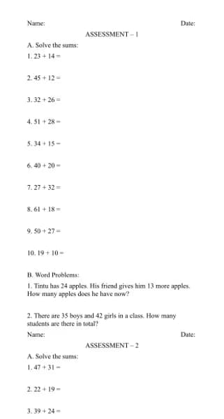 Mathematics learning materials by Shreecharan  