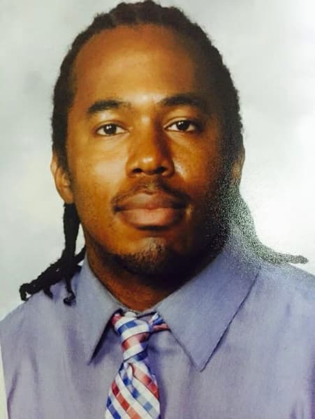 Graduation ceremony photo of Anthony