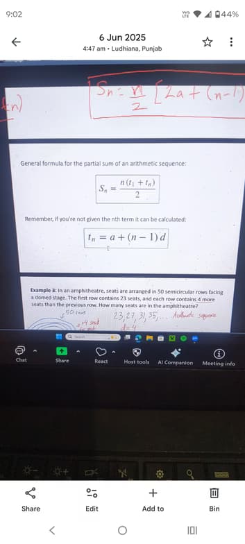 Live performance with Mathematics by Lovnish 