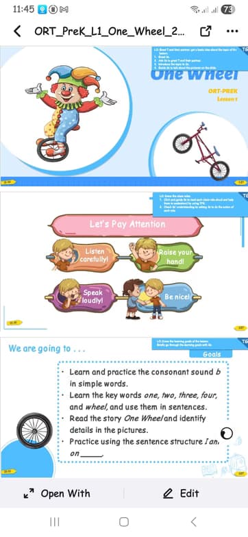 ESL learning materials by Jovie Stephany