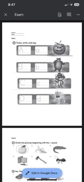 ESL learning materials by Jaschia Andreah 