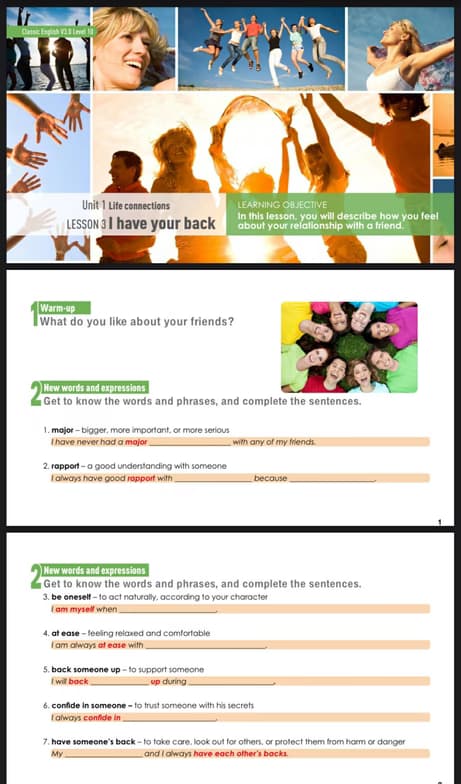 ESL learning materials by Gabriel 