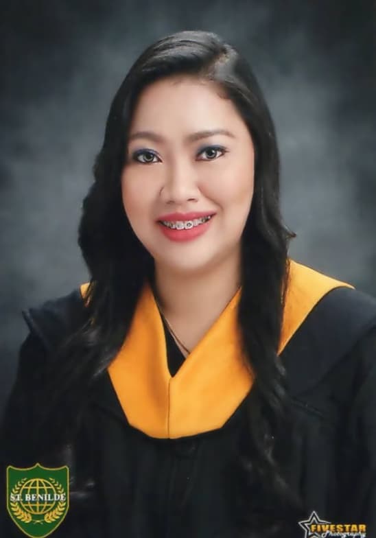 Graduation ceremony photo of Charis 