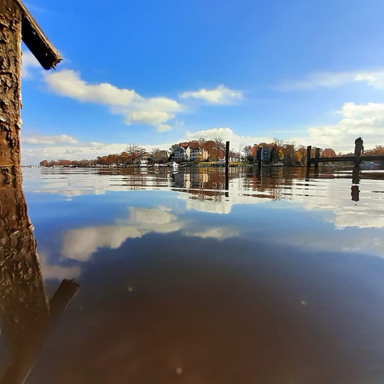 Travel snapshot of Maria Estela during a trip 