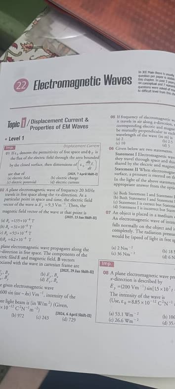 Physics learning materials by Sarang 