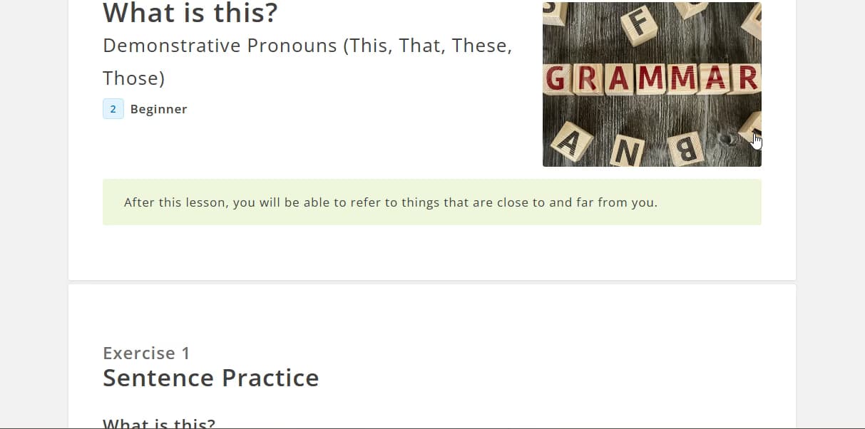 English learning materials by Alyza 