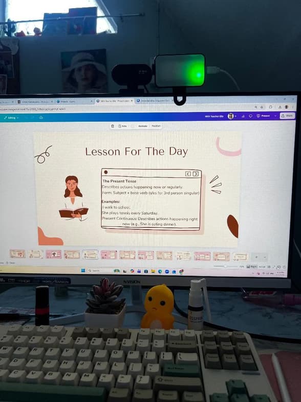 ESL learning materials by Miss