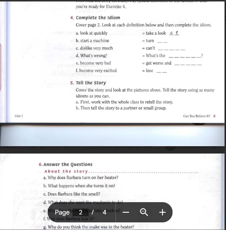 English learning materials by Marvelyn 