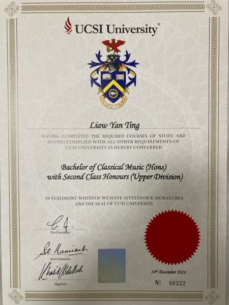 Verified degree or teaching certification of Madison 