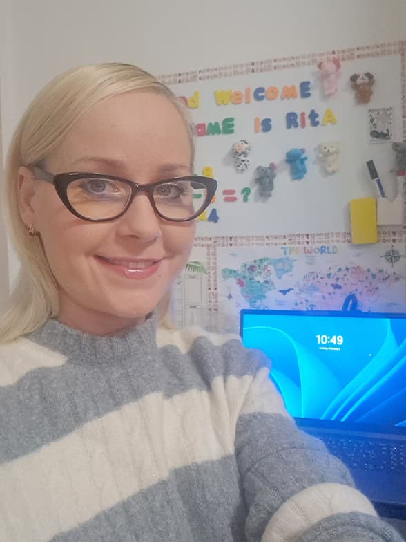 Profile photo of Marharyta, English tutor at Wiingy 