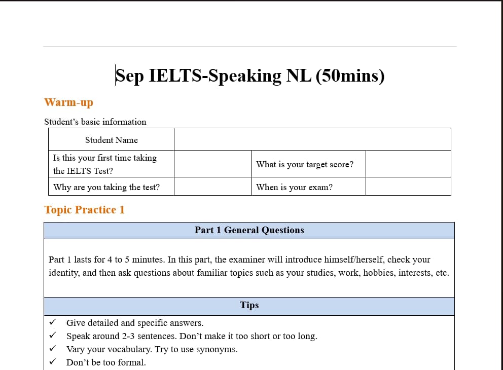 ESL learning materials by SHAZNAY 