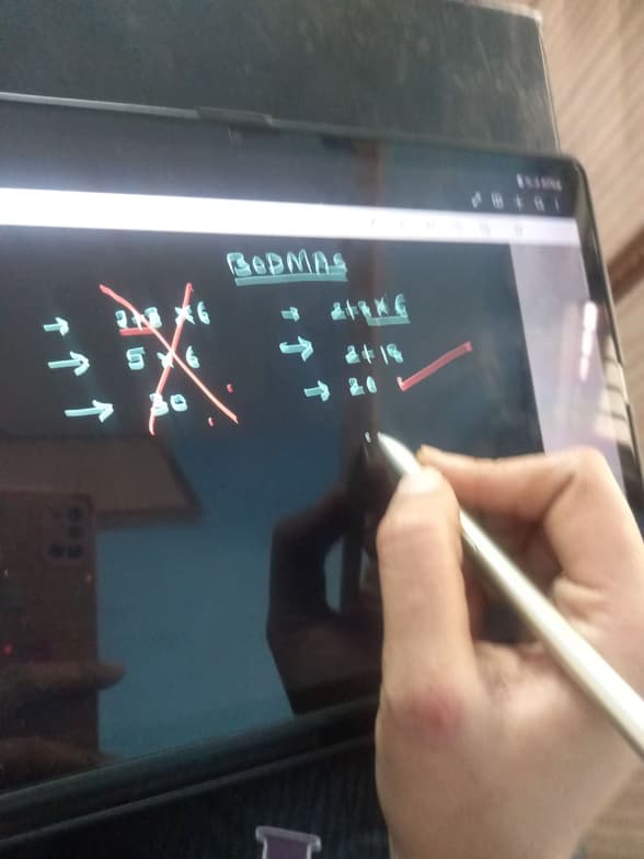 Live performance with Mathematics by Aswini 