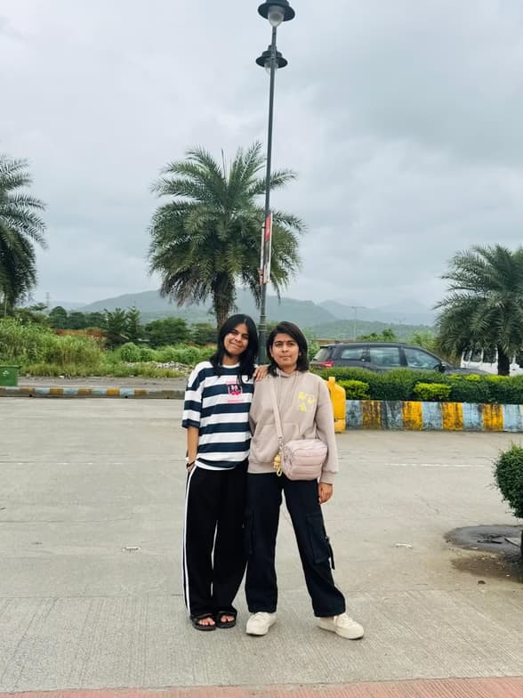 Travel snapshot of Riya  during a trip 