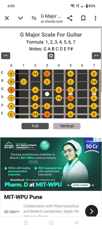 Guitar learning materials by Riya  