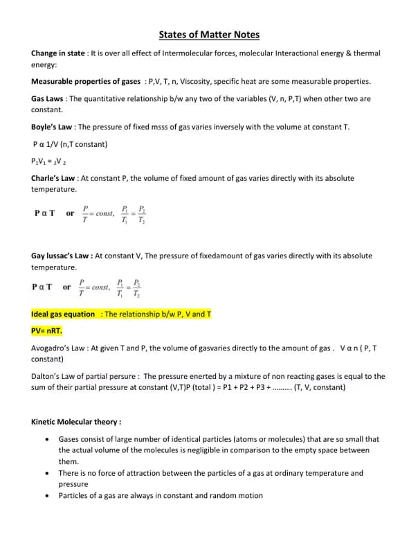Chemistry learning materials by Santram 