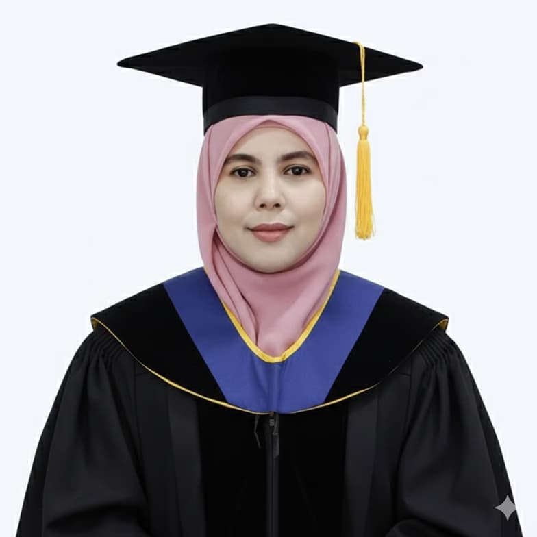 Graduation ceremony photo of Sherry Ann