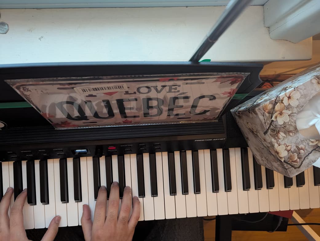 Piano learning materials by Ahmad 