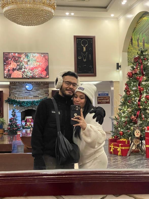 Travel snapshot of Ramiru during a trip 