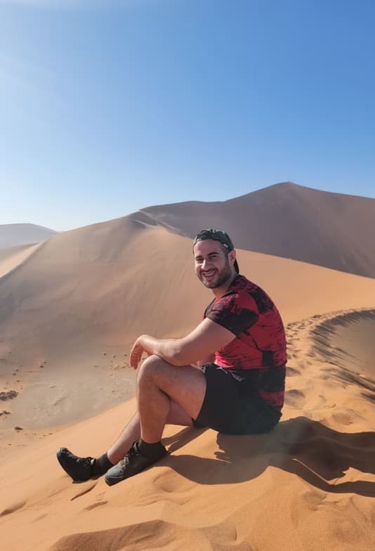 Travel snapshot of Mohamed  during a trip 