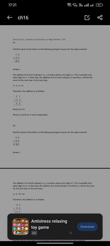 Mathematics learning materials by Varnika  