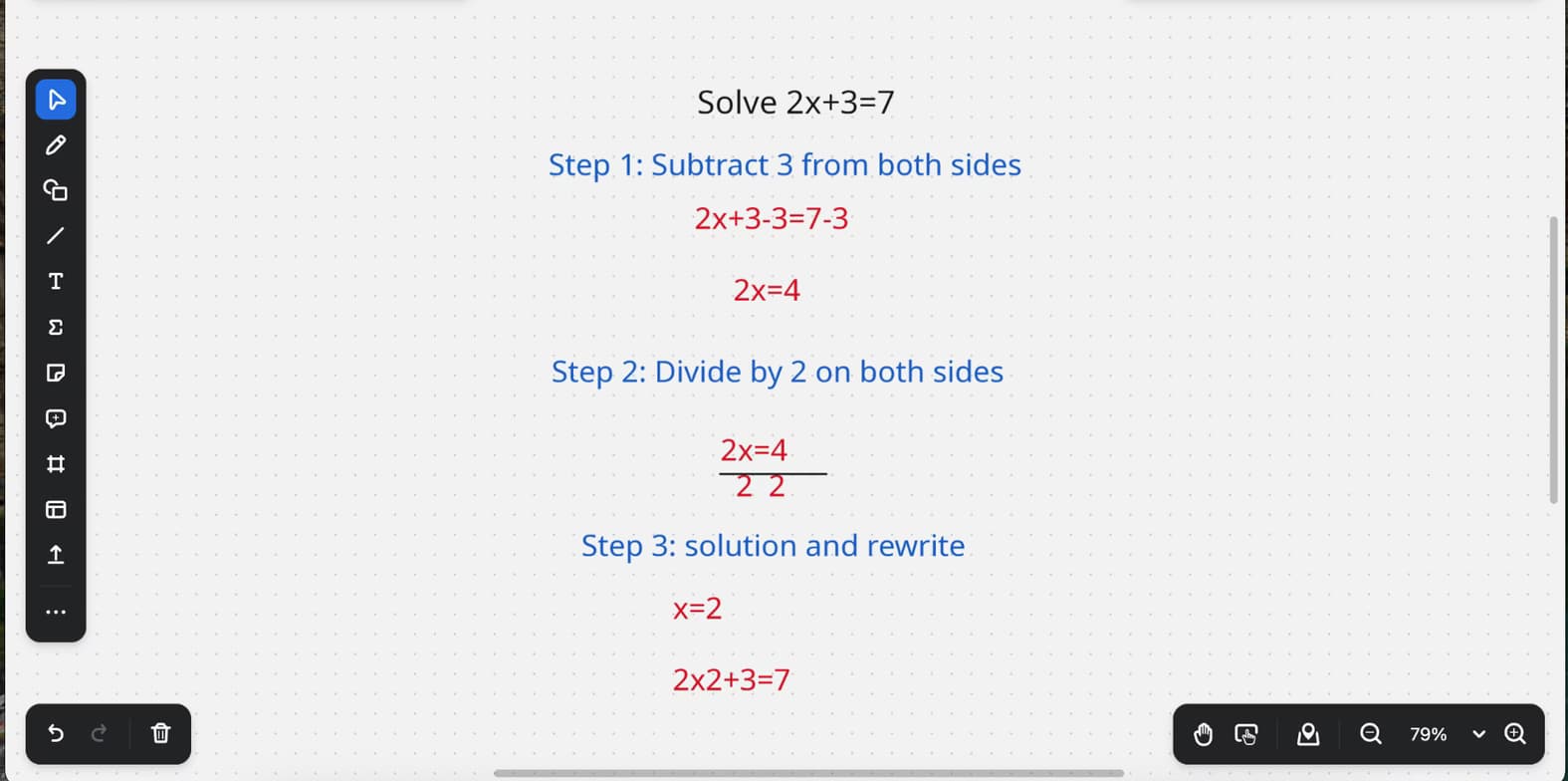 Live performance with Mathematics by Maria 