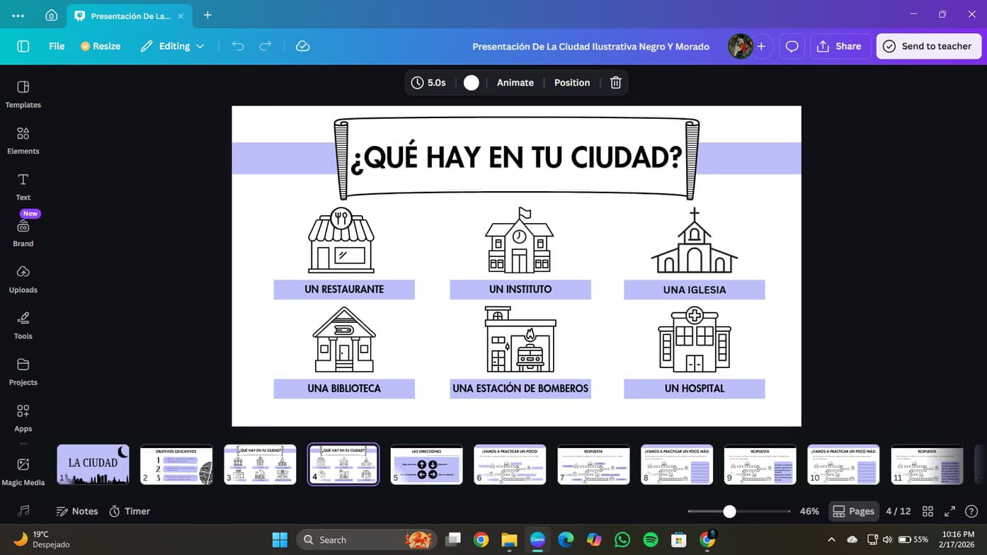 Spanish learning materials by Cristina