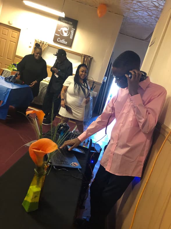 Colinenjoying a hobby outside teaching 