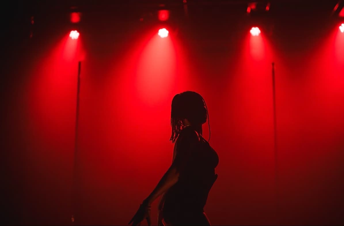 Grace enjoying a hobby outside teaching 