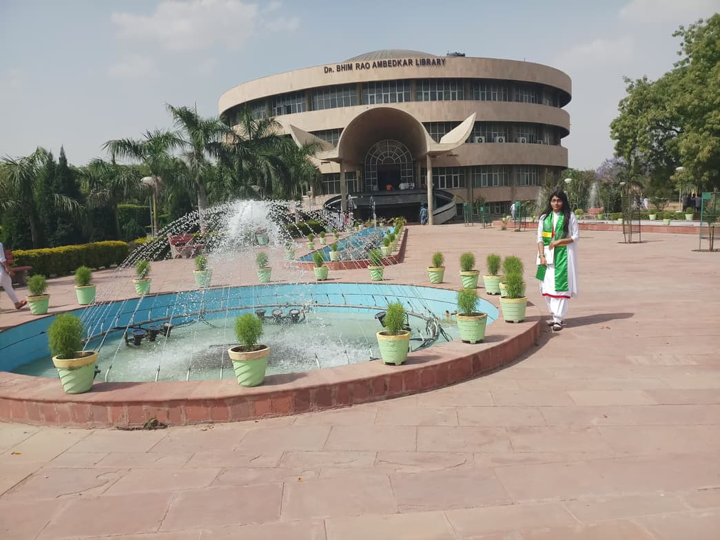 Graduation ceremony photo of Riddhi 