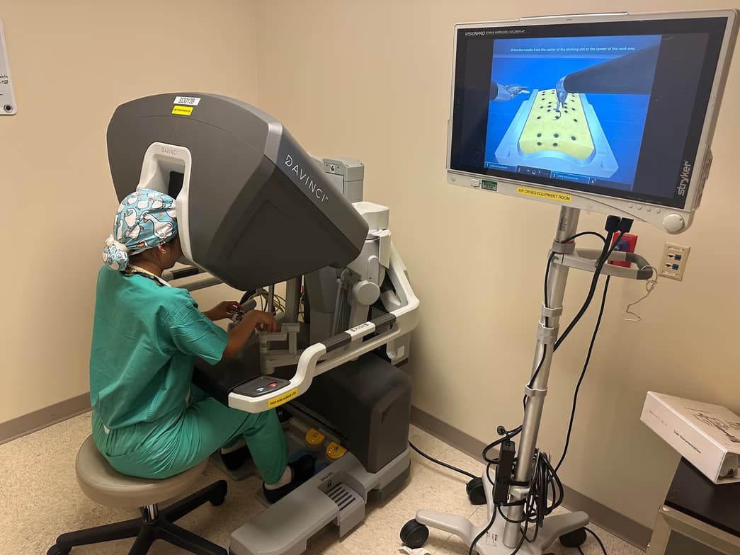 Elienjoying a hobby outside teaching 