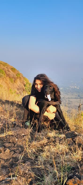 Travel snapshot of Tanvi  during a trip 