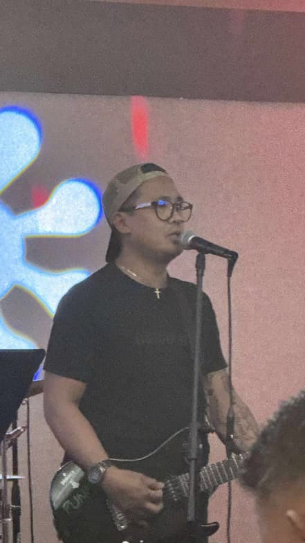 Travel snapshot of Christopher during a trip 