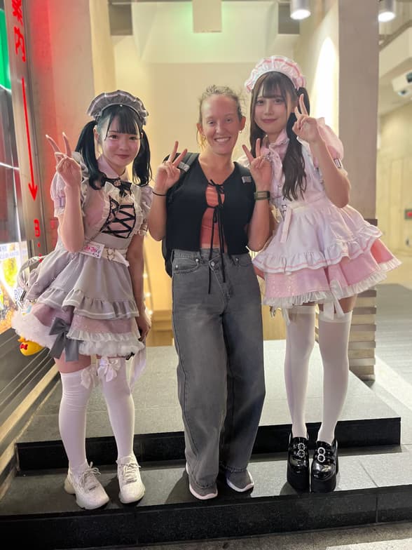 Travel snapshot of Jessica  during a trip 