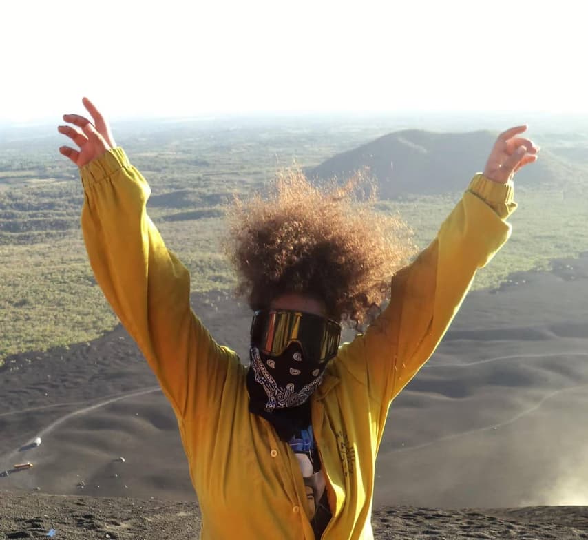Valeriaenjoying a hobby outside teaching