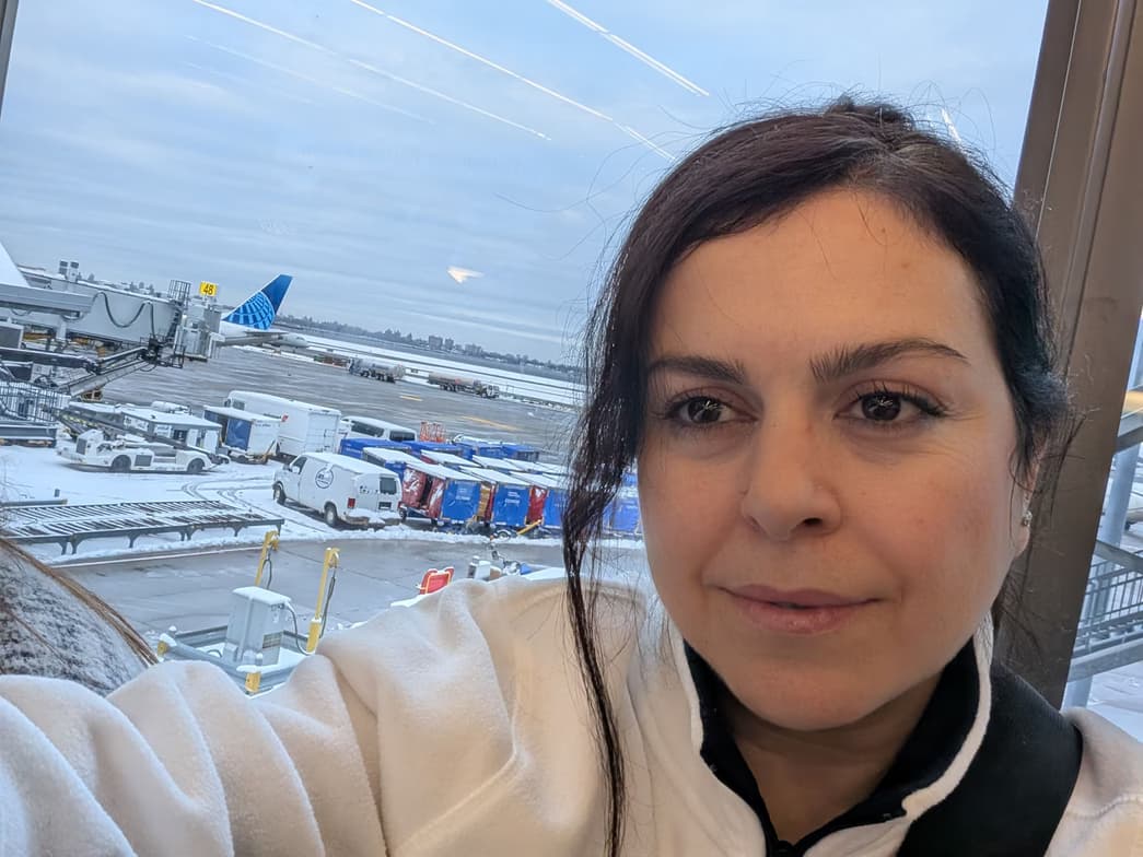 Travel snapshot of Rima during a trip 