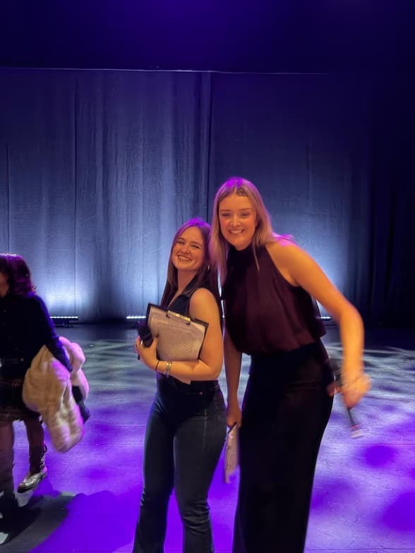 Graceenjoying a hobby outside teaching 