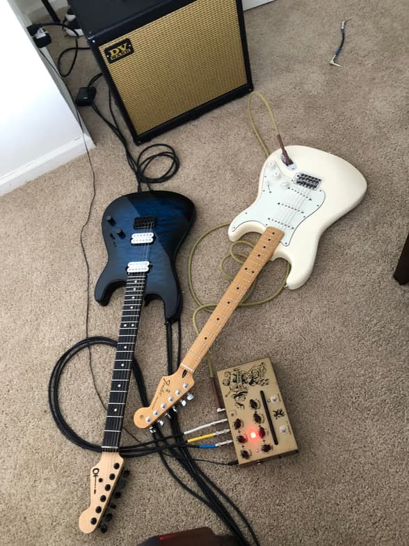 Teaching setup of Mark for private tutoring 