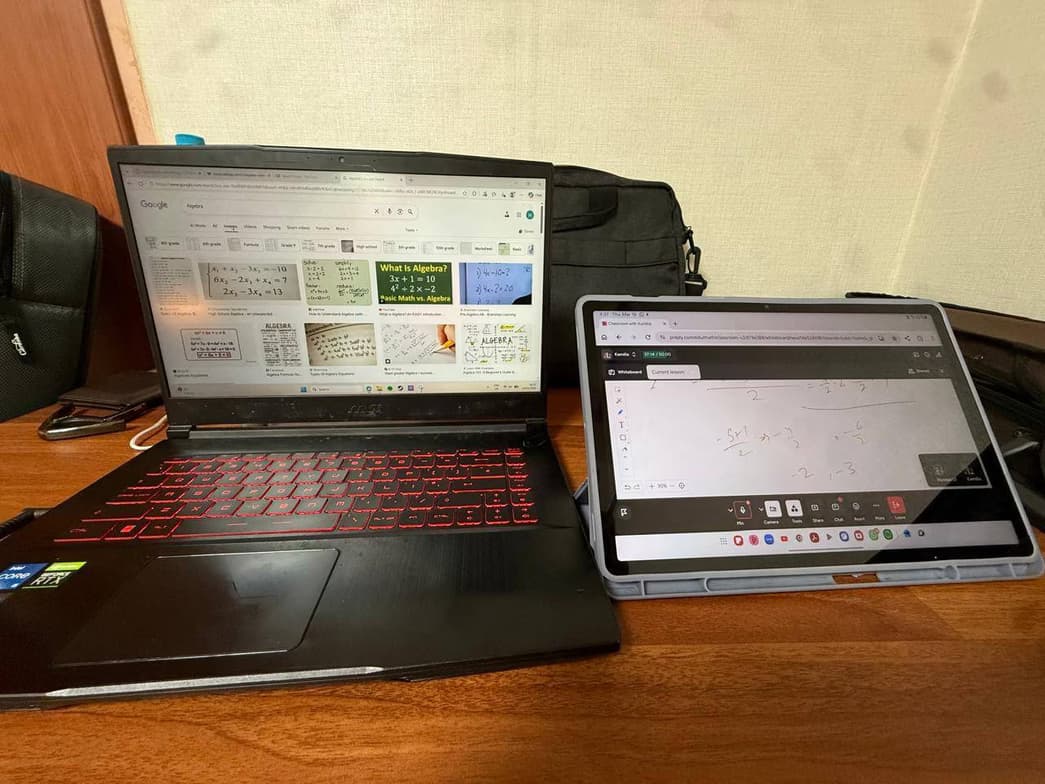 Live performance with Mathematics by Hussan ul 