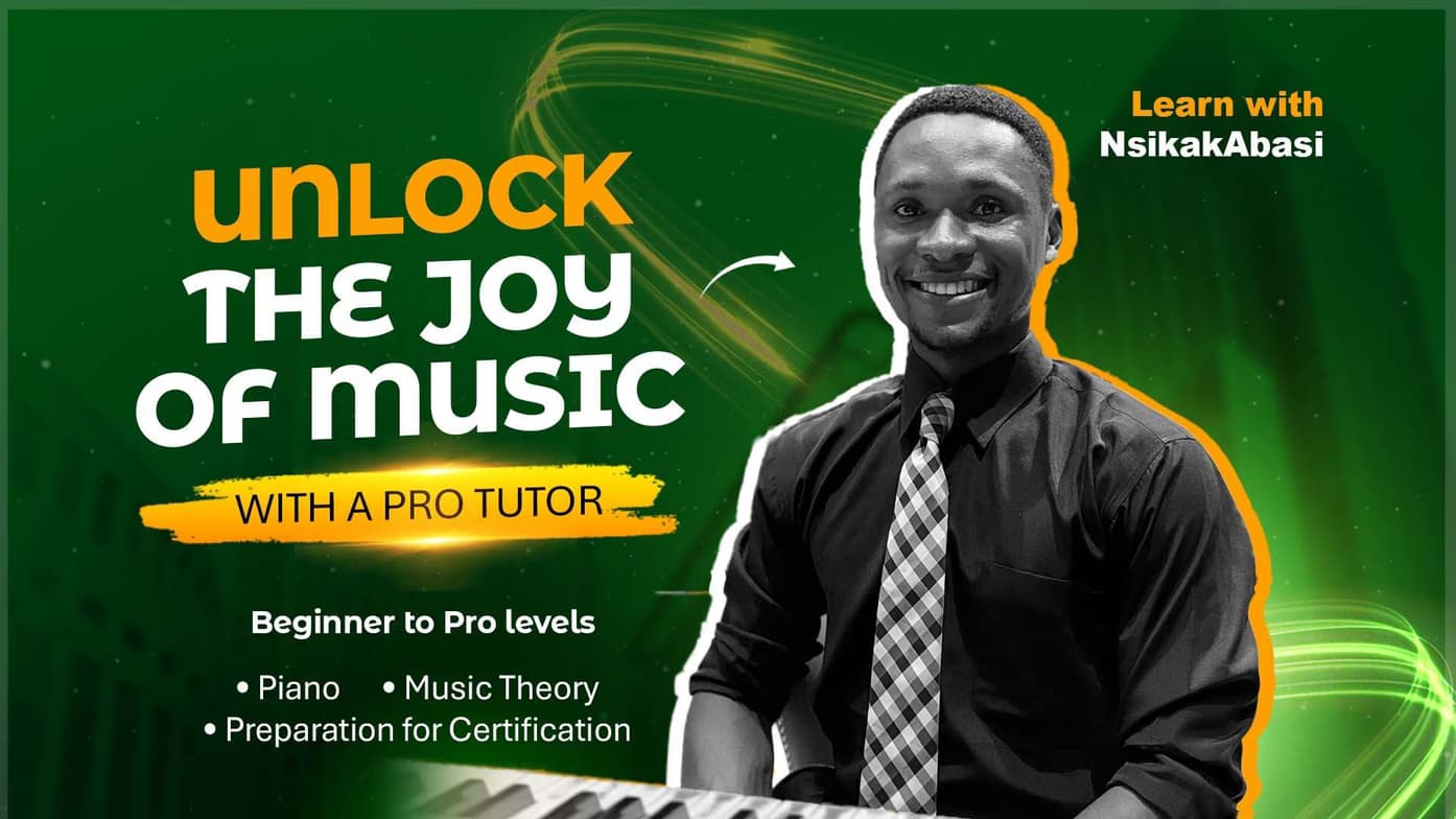 Profile photo of Nsikakabasi, Piano tutor at Wiingy 