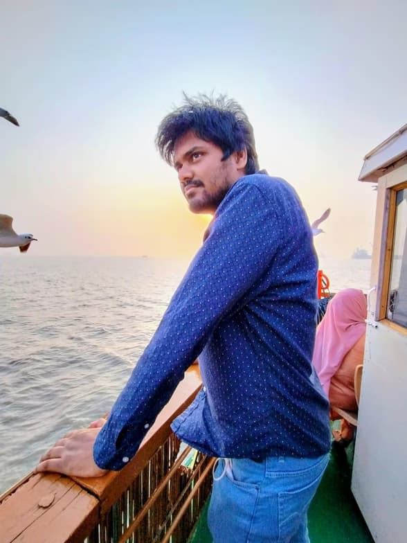 Travel snapshot of Kanhu Kishore during a trip 